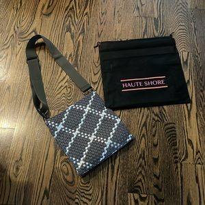 Brand new HAUTE shop fold over cross body clutch